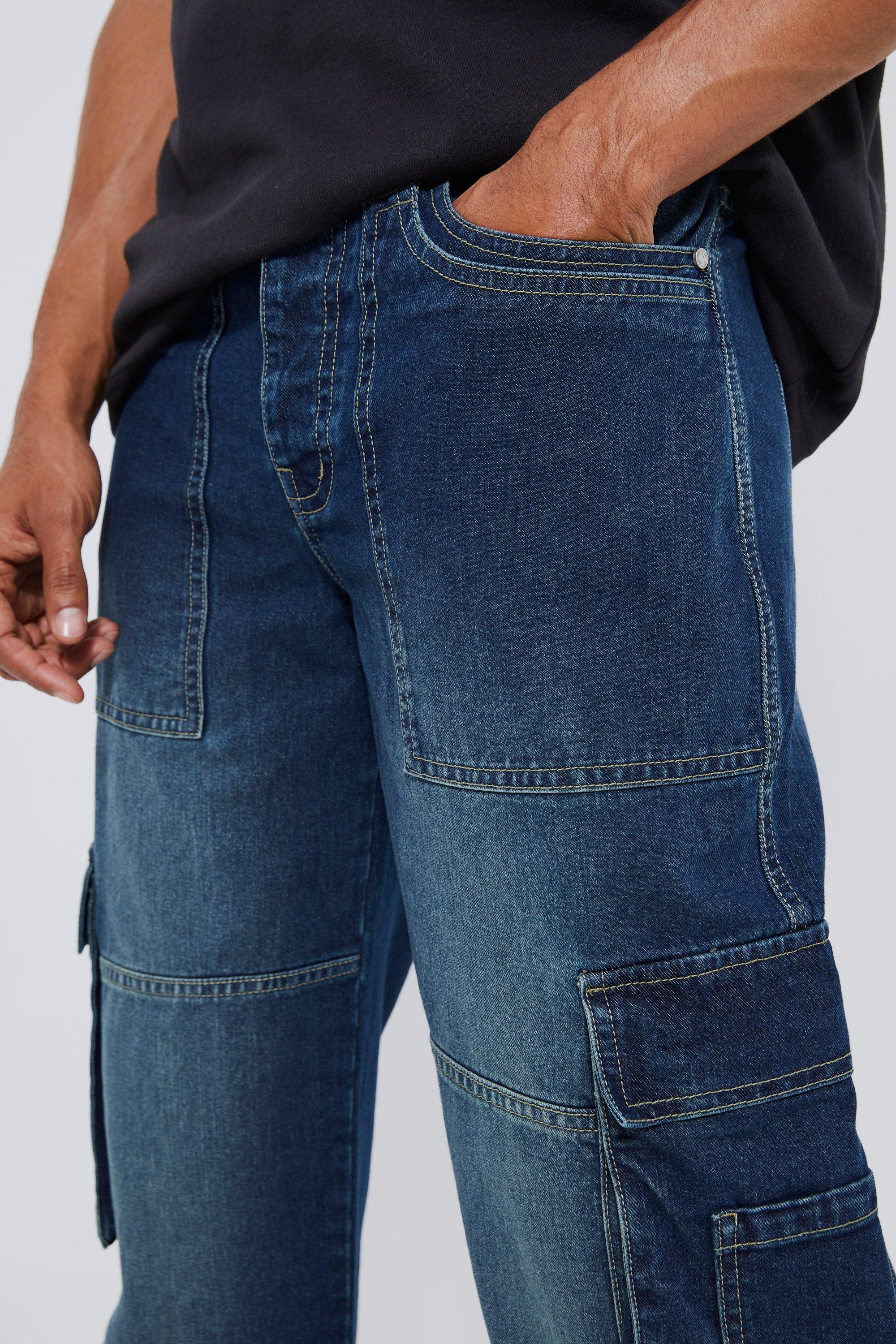 Baggy Fit Cargo Jeans